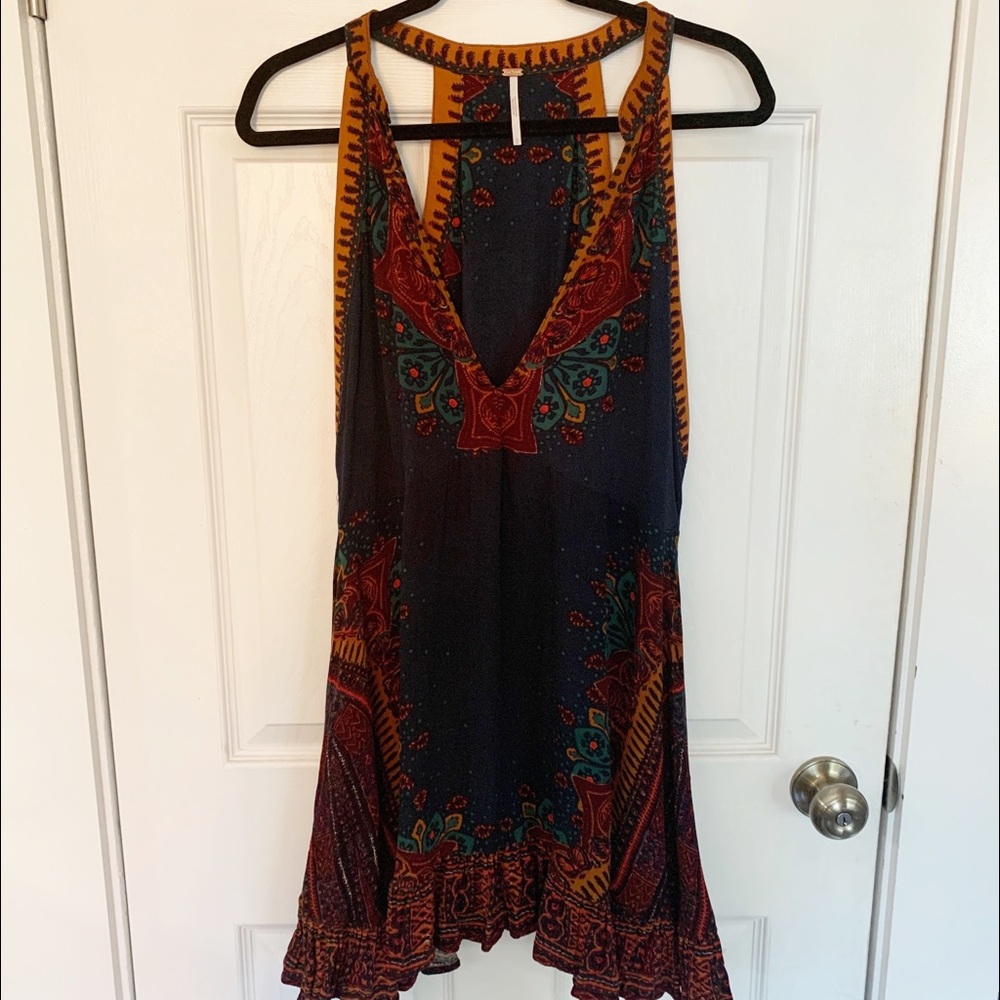 Free People Tribal Print Dress